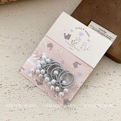 Simple Minimalistic Fashion Scrunchies for Baby Girls Cute Sweet High Elastic Hair Ties for Kids Children Hair Accessories Chic