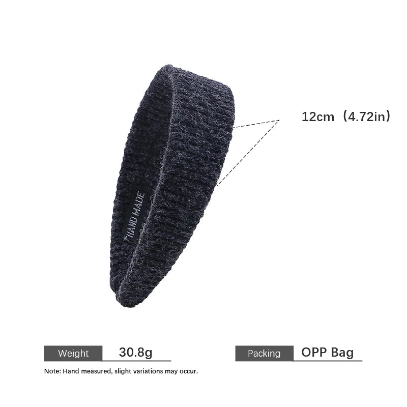 Fashion Simple Solid Color Minimalistic Wide Head Band for Girls Graceful Elegant Hair Band for Women Ladies Hair Accessories