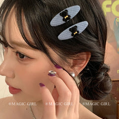 Women Bowknot Bear Animals Plaid Small Alligator Clips Elegant Chic Sweet Wholesale in Stock Hairpins Accessories for Female Use