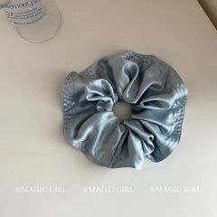 Classic Solid Color Simple Minimalistic Scrunchies for Girls Sweet Fashion Hair Ties for Women Ladies Hair Accessories in Stock