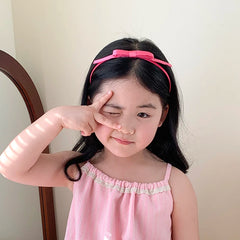 Simple Solid Color Sweet Cute Head Band for Baby Girls Fashion Classic Hair Band for Kids Child Hair Accessories in Stock