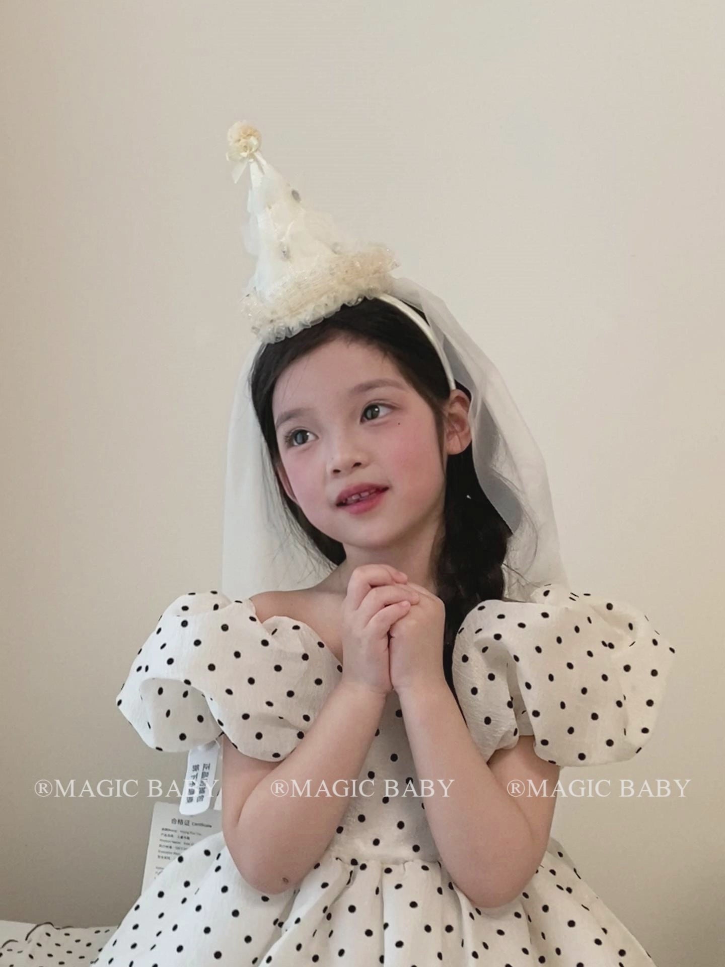 Test Classic Cute Glitter Birthday Headband for Baby Girls Simple Hair Bands Accessories for Kids Children