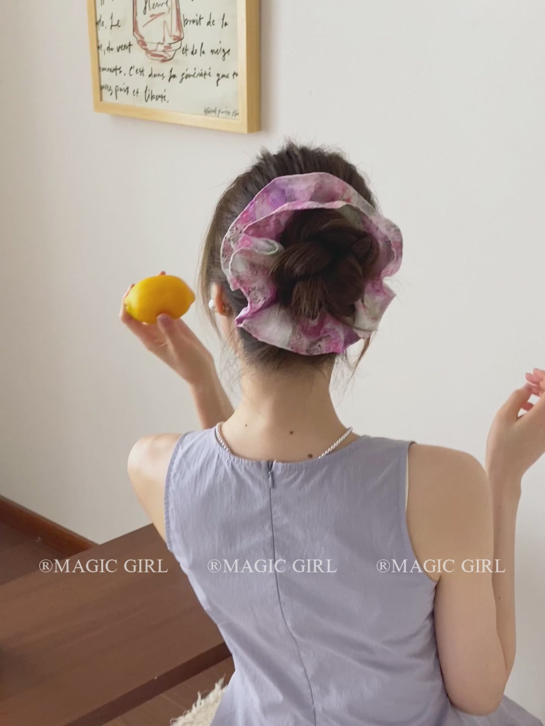 Elegant Trendy Simple Minimalistic Fashion Fabric Scrunchies Women and Girls Stylish Hair Ties Party Hair Accessories