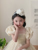 Girly Aesthetic Solid Color Imitation Pearl Bowknot Alligator Clips Headbands Sweet Fashion in Stock Hairband Clips Accessories