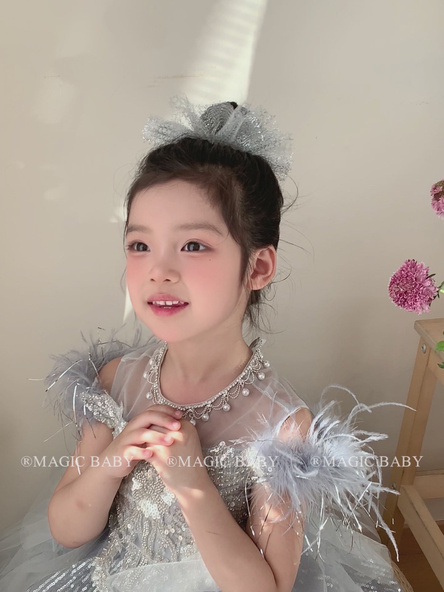 Fashion Simple Bowknot Scrunchies for Baby Girls Chic Trendy Stylish Hair Ties for Kids Children Teen Hair Accessories in Stock