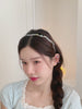 Elegant Princess Style Glitter Headband for Women Lustrous Sparkle Hair Accessories for Girls and Ladies