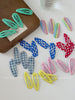 Cute Sweet Kawaii 5cm Hair Clips Baby Girls Simple Plaid Dot Fashion Minimalistic Snap Clips Kids Children Party Hair
