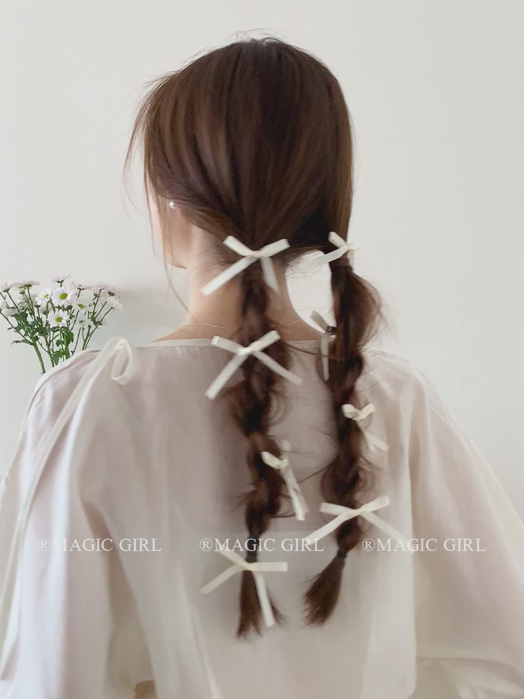 2025 Hot Sale Solid Color Bowknot Small Alligator Clips Sweet Fashion Beauty Wholesale in Stock Hairpins Accessories for Women