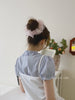 Hot Sale Women's Hair Ties Accessory Summer Spring Trendy Elegant Wholesale Stock Solid Color Lightweight Large Scrunchies