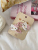 Fashionable Kitty Cat Hair Clips for Girls and Women Sweet and Stylish Fabric Snap Hair Accessories Trendy and Lustrous