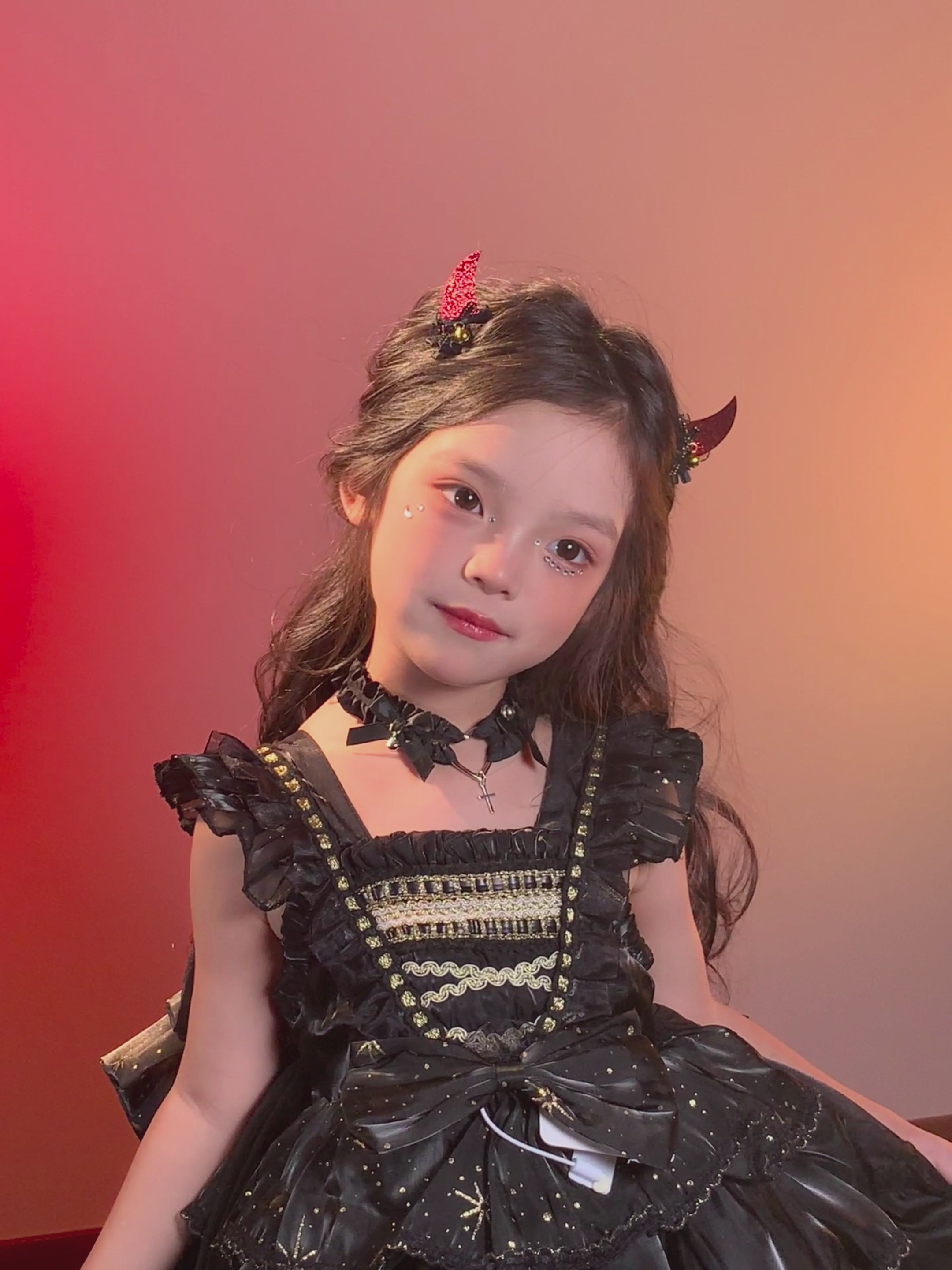 Fashion Halloween Trendy Hair Clips for Baby Girls Cute Gothic Alligators for Kids Children Teens Hair Accessories in Stock