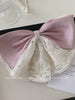 French Style Bowknot Lace Elegant Hair Clips for Girls Exaggerated Luxurious Barrettes for Women Lady Hair Accessories in Stock