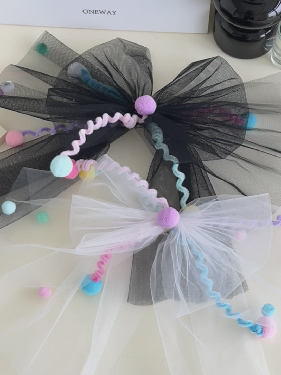 Hot Sale Tulle Large Bowknot Barrette Clips Trendy Sweet Customized Breathable High Quality Hairpins Accessories for Women Daily