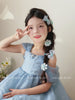 2025 Hot Sale Girly Aesthetic Bowknot Ribbon Snowflake Alligator Clips Hair Ties Accessories for Children Daily Stage Holiday