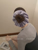 Female Velvet Solid Colored Large High Elastic Thick Thin Hair Scrunchies Fashion Elegant Simple Hair Ties Accessories for Daily