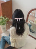 Brand New Girls Women Classic Kawaii Hair Accessories Candy Solid Color Sweet Cute Bowknot Hair Snap Clips Made Fabric Trendy