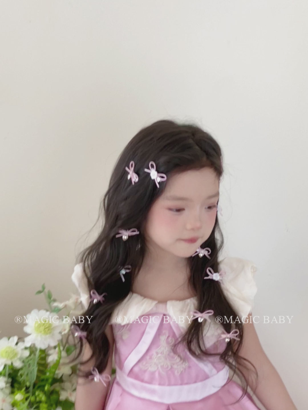 Minimalistic Cute Bowknot Hair Clips for Baby Girls Chic Alligator Kids Hair Accessories 5cm Size Sweet Fashion Accessory