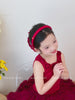Girls Plaid Bowknot Double Layer Large Scrunchies Ponytail Holder Sweet Fashion Wholesale in Stock Hair Ties Accessories for Kid