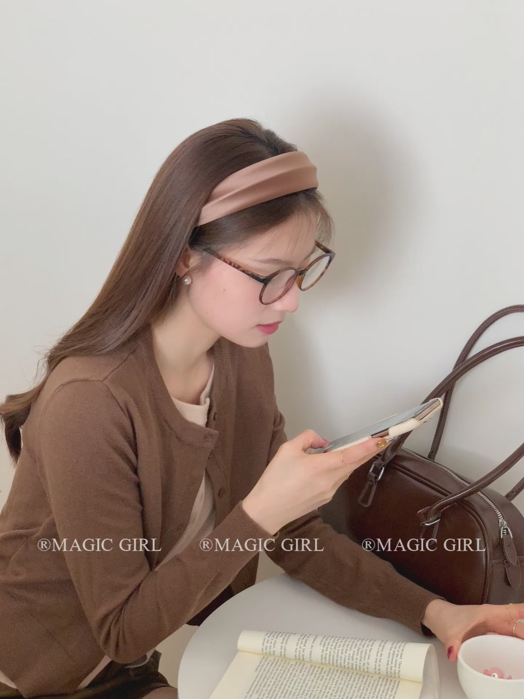 Women Hot Sale Lustrous Wide Headbands Solid Colored Fashion Elegant Customized Bulk Order in Stock Daily Hairbands Accessories