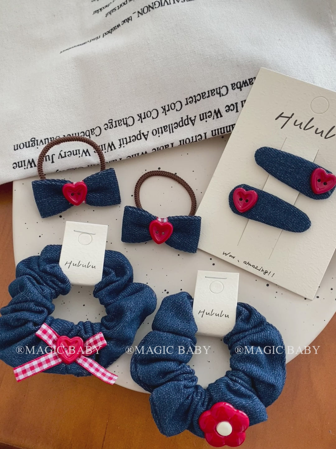 Sweet Cute Bowknot Button Heart Shaped Hair Clips for Baby Girls Elegant Fashion Snap Clips for Kids Children Hair Accessories