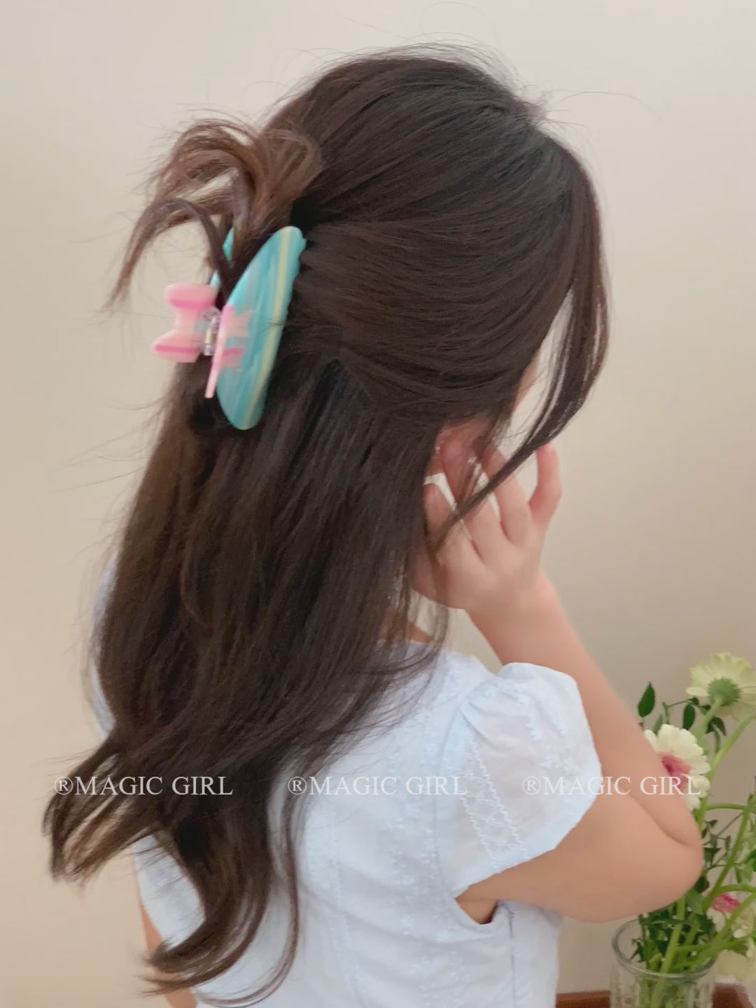 Cute Sweet Bowknot Hair Claw Clips for Girls Acetate Fashion Stylish Lightweight Daily Use Women Hair Accessories in Stock