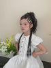 Children Candy Color Dots Grid Solid Color Small Snap Clips Sweet Fashion Cute Wholesale in Stock Hairpins Accessories for Kids