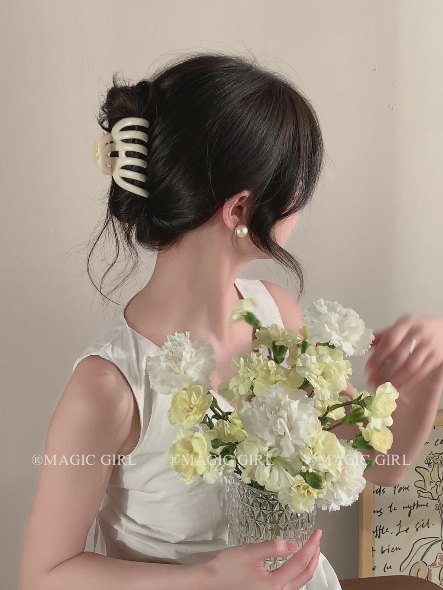 Hot Sale Thick Hair Large Solid Color Women Hair Claws Wholesale High Quality in Stock Clips Accessories for Girls Daily Use