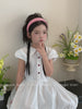 Simple Minimalistic Fashion Plaid Head Band for Baby Girls Trendy Stylish Kawaii Hair Band for Kids Hair Accessories in Stock