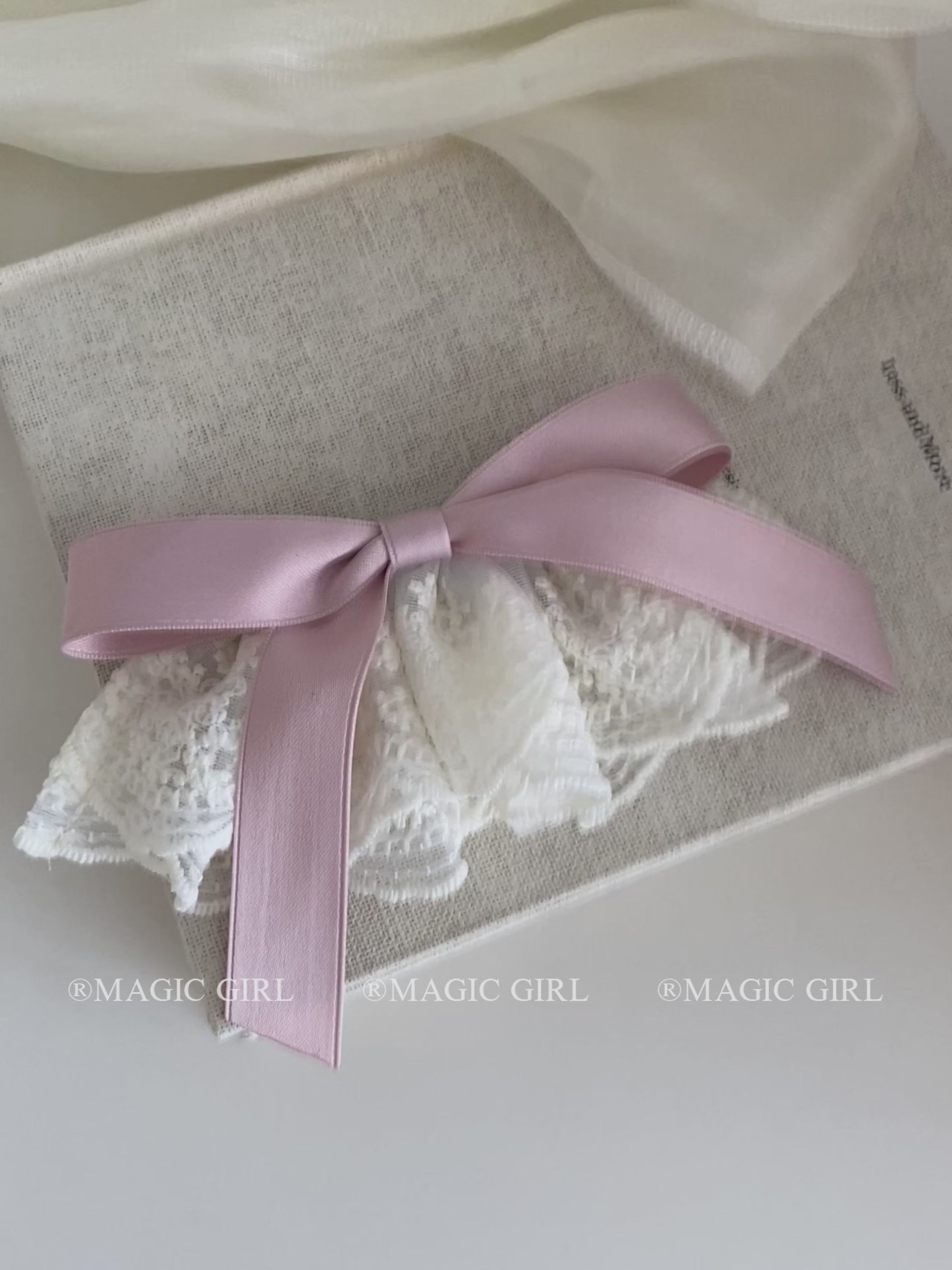 Women Pink Bowknot Tulle Simple Barrtte Clips Sweet Fashion Elegant Wholesale in Stock Hairpins Accessories for Female Daily Use