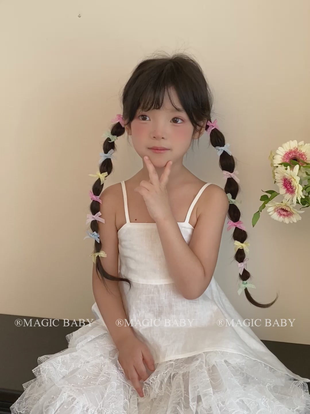 Mini Cute Simple Solid Candy Color Scrunchies Sweet Minimalistic Fashion Hair Ties for Baby Girls Kids Children Hair Accessories