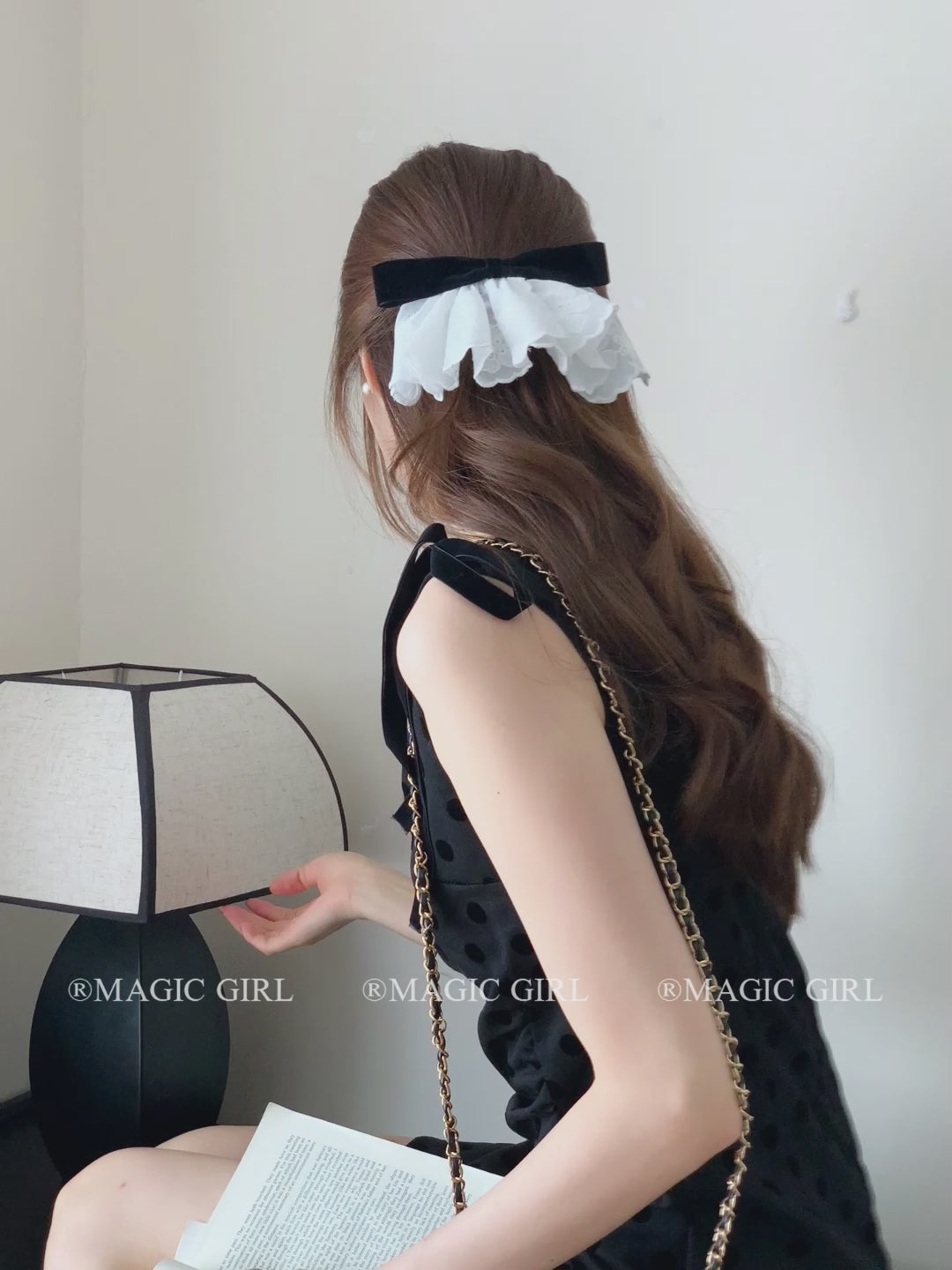 Classic Bowknot Sweet French Style Hair Clips for Girls Fashion Elegant Graceful Barrettes for Women Ladies Hair Accessories