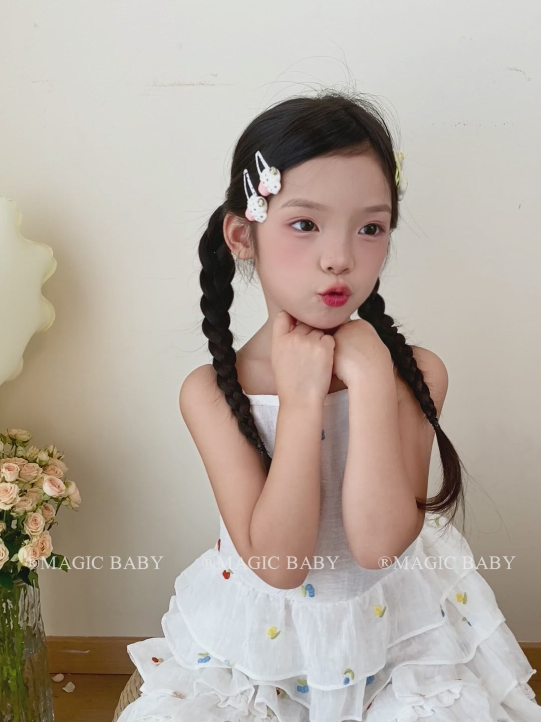 2025 Hot Sale Kids Cartoon Multicolor Snap Clips Fashion Cute New Design Bulk in Stock Hairpins Accessories for Children Daily