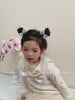 Girls Elegant Lightweight Solid Silver Glitter Bowknot Hair Ties Small Fashion Accessories for Children Sweet Style