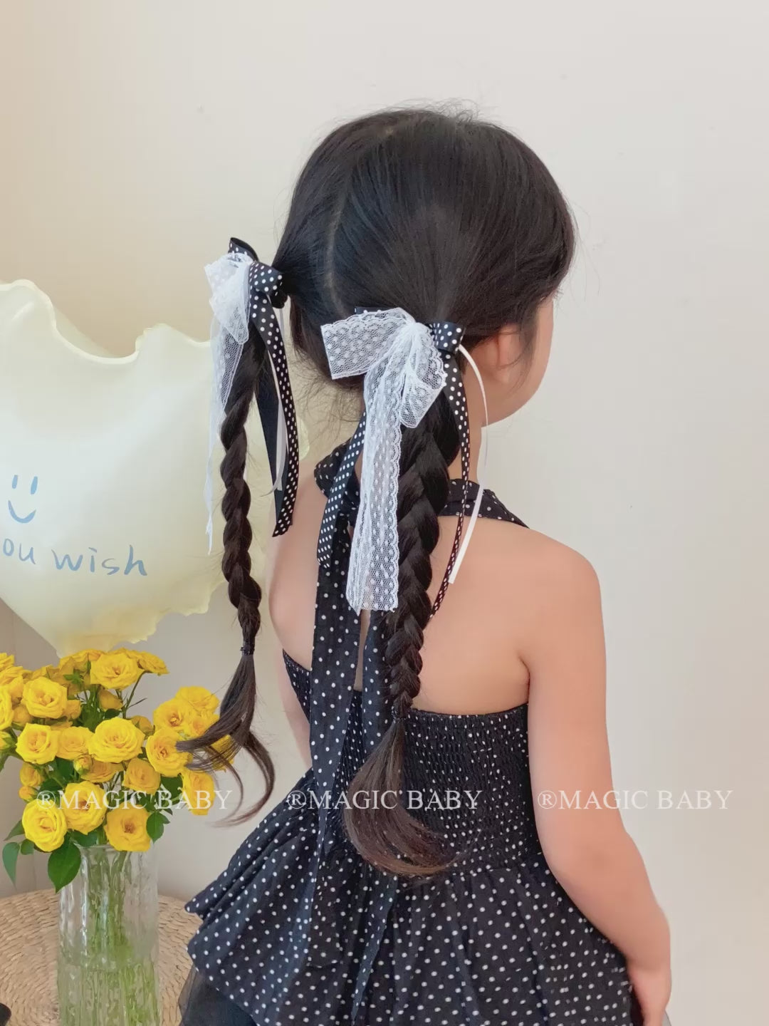 Cute Sweet Rabbit Ear Hair Clips for Baby Girls Colorful Kawaii Fashion Trendy Alligators for Women Ladies Hair Accessories
