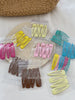Simple Solid Color Minimalistic Hair Clips for Baby Girls Sweet Cute Snap Clips for Kids Children Hair Accessories in Stock