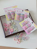 Simple Solid Color Minimalistic Fashion Scrunchies High Elastic Hair Ties for Kids Children Hair Accessories in Stock Kawaii