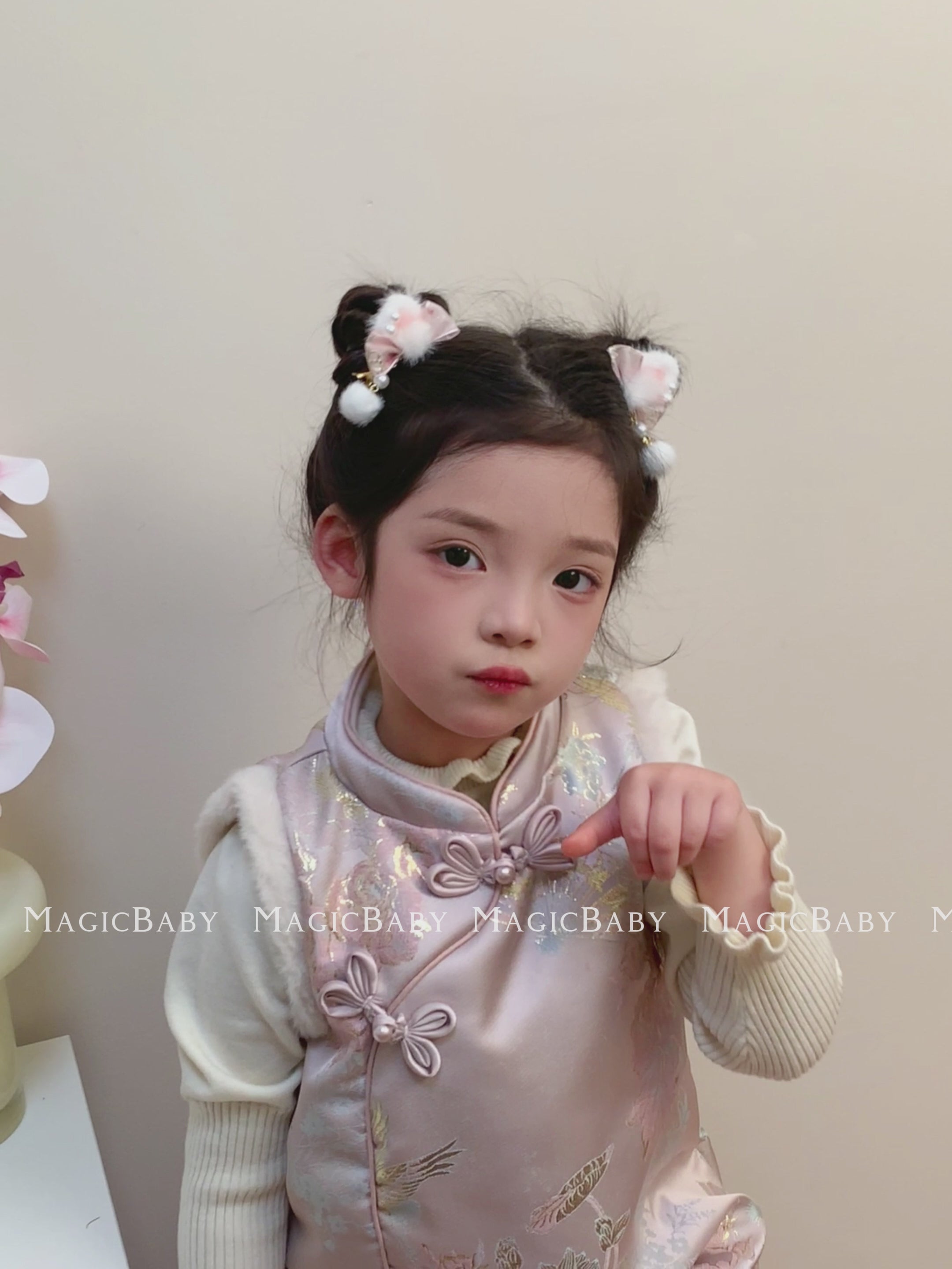 Chic Cute Sweet Kawaii Cat Hair Clips 5cm Alloy Hair Accessories for Baby Girls Teens and Children Stocked Alligators Fashion