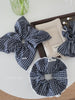 American Academy Style High Elastic Scrunchies Fresh Vintage Hair Accessories for Girls Sweet Daily Use Plaid Hair Ties
