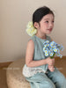 Kids Multiple Layer Simple Ponytail Holder Scrunchies Chic Fashion Elegant Wholesale in Stock Hair Ties Accessories for Children