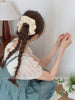 Female Solid Color Large Elastic Ponytail Holder Scrunchies Elegant Fashion Wholesale in Stock Hair Ties Accessories for Women