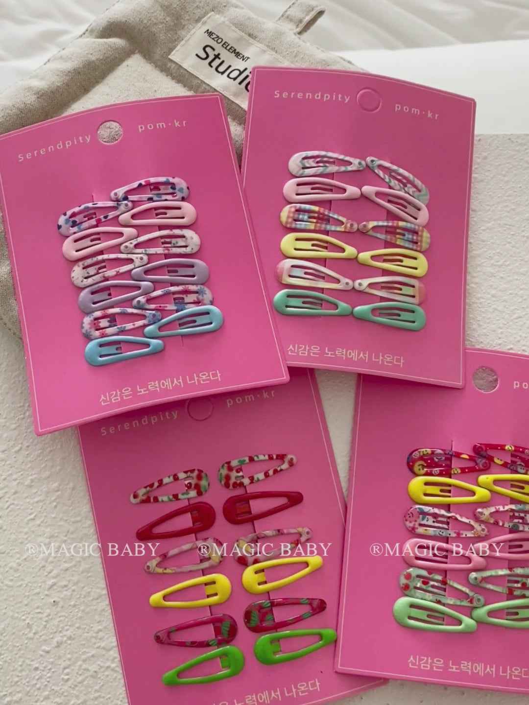 Minimalistic Simple Fashion Hair Clips for Baby Girls Cute Stylish Snap Hair Accessories for Kids for Parties