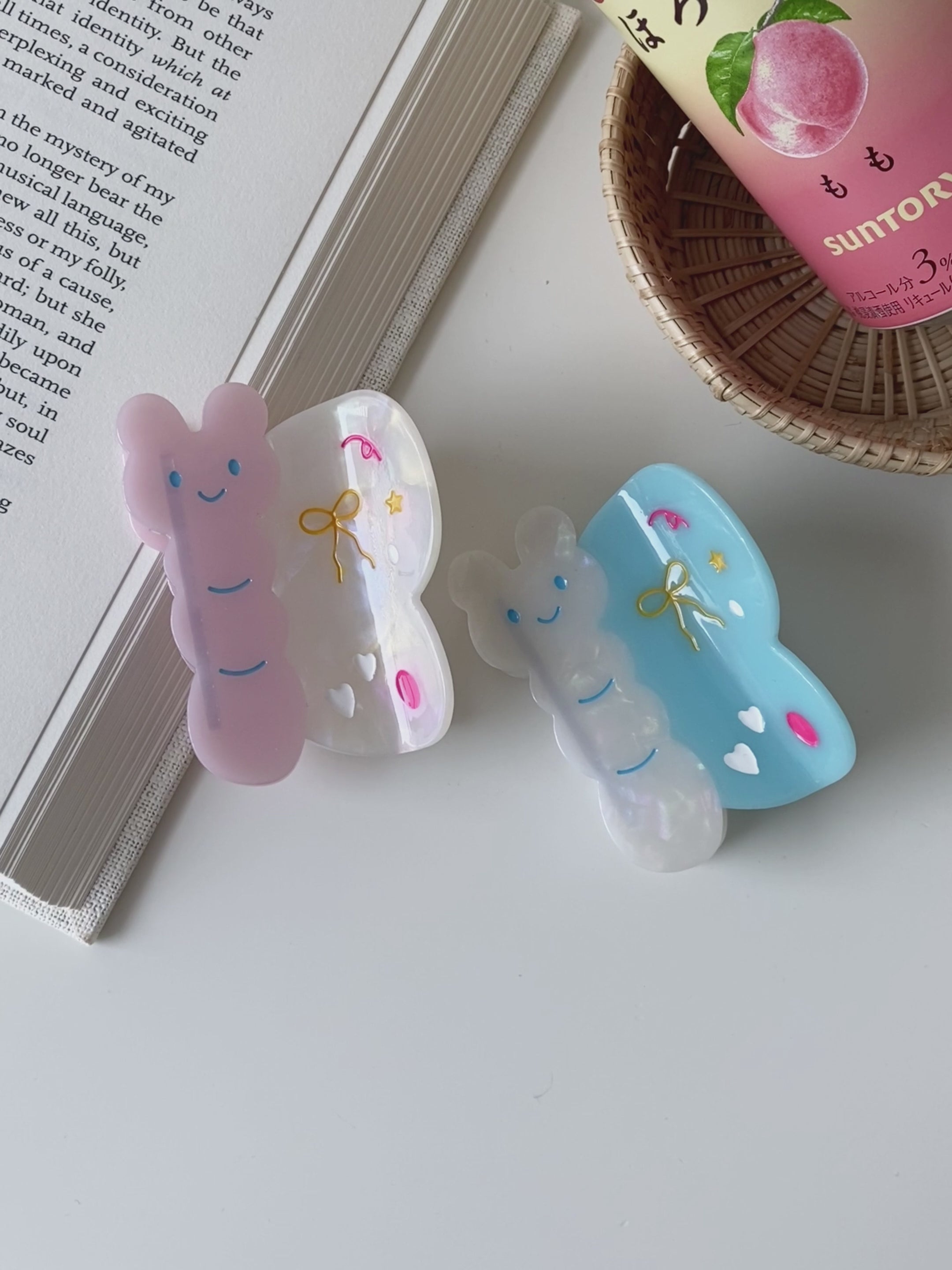 Fashion Cute Sweet Butterfly Hair Claw Clips for Girls Terndy Elegant Acetate Haarspange for Women Ladies Hair Accessories