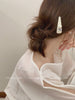 Vintage Glitter Imitation Pearl Hair Clips Chic Alloy Hair Accessories for Girls and Women Sparkle Fashion for Parties