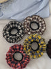 Classic Simple Plaid Scrunchies for Girls Fashion Minimalistic Hair Ties for Women Ladies Hair Accessories in Stock Decoratives