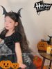 2025 Halloween Wicked Spooky Bat Head Band for Baby Girls Fashion Devil Point Hair Band for Kids Children Hair Accessories Chic