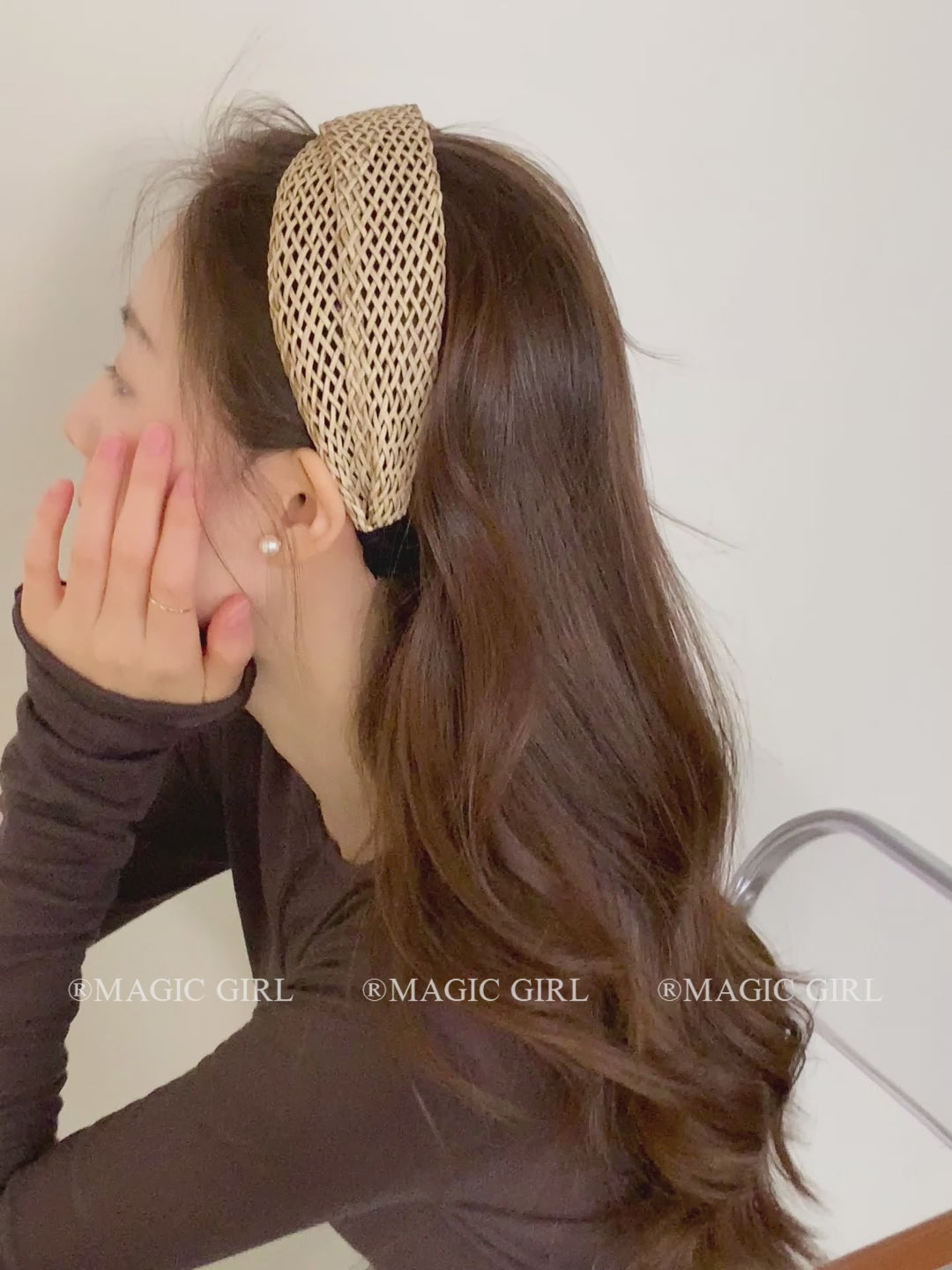 Simple Vintage Minimalistic French Style Head Band for Girls Chic Elegant Hair Band for Women Ladies Hair Accessories in Stock
