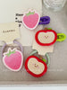 Children Fruits Color Blocked Thick Thin Hair Scrunchies Hairpins Fashion Sweet Cute Kid Hair Ties Alligator Clips Accessories