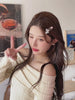 Simple Glitter Sparkle Butterfly Fashion Hair Clips for Women Elegant Sweet Luxurious Alligator for Women Lady Hair Accessories