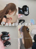 Vintage Simple Solid Color Mini Hair Claw Clips for Girls Imitation Pearl Flower Hair Clutches for Women Ladies Hair Accessories