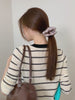 Classic Solid Color Simple Minimalistic Scrunchies for Girls Lustrous Hair Ties for Women Ladies Hair Accessories Decoratives